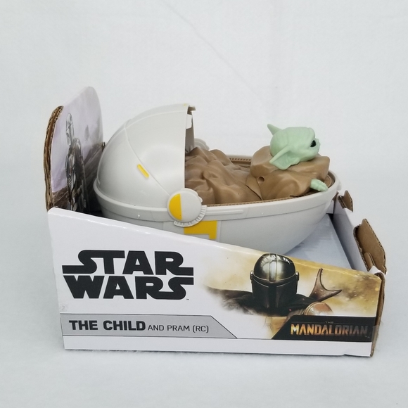 Star Wars Baby Yoda The Child with Pram Remote Control Crib - Picture 5 of 12